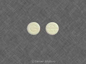 WHAT DOES KLONOPIN LOOK LIKE